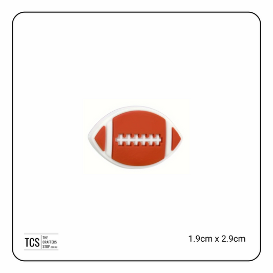 Football Focal Bead