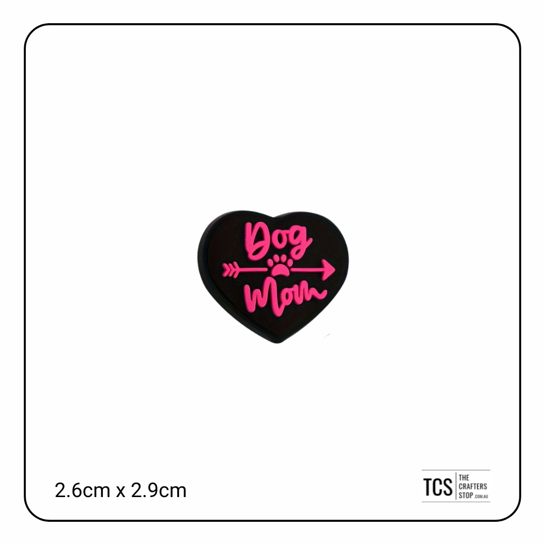 Dog Mom Focal Beads